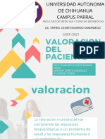 Valoracion Del Paciente