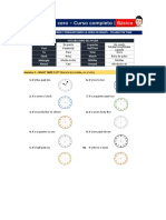 Lección 49 - Diciendo y Preguntando La Hora en Inglés