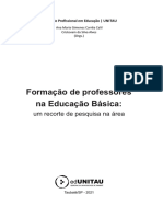 Formação de Professores Na Educação Básica - Da Sala de Aula para A Coordenação