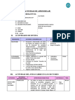 Actividad de Aprendizaje de Personal Social