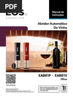 EAB01P EAB01V IM Abridor de Vinho