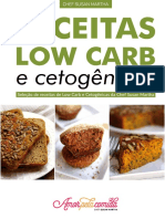 Receitas Low Carb e Cetogenicas - Chef Susan Martha