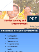 Gender Equality and Women Empowerment