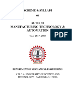 Mtech Syllabus 2017-18