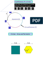 Circle - Circumference and Area