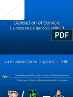 Calidad en El Servicio