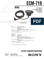 Sony Ecm-719 Ver1.0