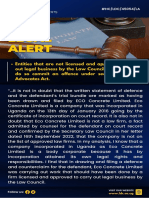 Entities That Are Not Licensed and Approved To Carry Out Legal Business by The Law Council and Purport To Do So Commit An..