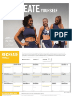 Recreate Yourself LOMD Fitness Plan