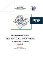 Tech - Drawing Module 8 (3rd and 4th Quarter)