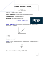 Evaluacion Ángulos Complementarios y Suplementarios