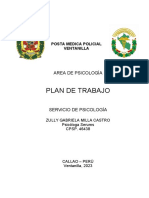 Plan de Trabajo 2023