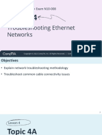 04 - Troubleshooting Ethernet Networks