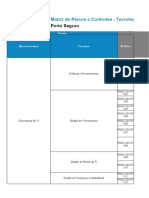 Matriz de Riscos e Controles TI - Porto Seguro