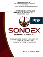 Proposta - 1521 - Projetos e Sondagem SPT - Sondex - Arq Tamires Aguiar