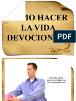 Cómo Hacer La Vida Devocional