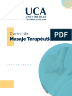 Curso de Masaje Terapeutico