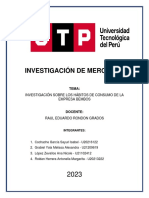 Tarea Académica 1 - Investigación de Mercados