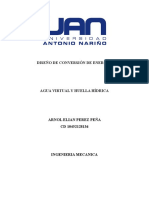 Investigación Agua Virtual y Huella Hídrica