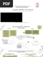 Economía - Cartel Sobre La Relación de Oferta y Demanda