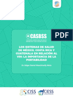 Los Sistemas de Salud de México, Costa Rica Y Guatemala en Relación Al Vih: La Importancia de La Portabilidad