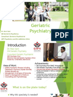 Geriatric Psychiatry