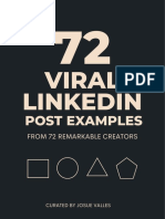 Viral Linkedin: Post Examples