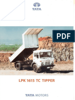 Dokumen - Tips 1615 Tipperpdf5 P e C F C A T o N 5 Tata LPK 1615 TC Tipper Cummins 6bt s9 Water