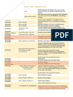 Academic Calendar 2022 2023