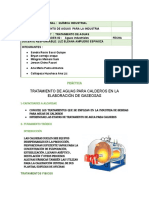 Informe Exposicion Tratamiento Agua para Industria de Bebidas y Gaseosaas