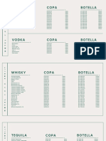 Diseño de Menu