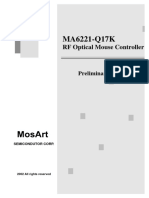 MA6221-Q17K: RF Optical Mouse Controller