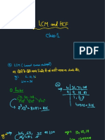 LCM & HCF - 01