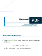 AL - 1 - Sistemas Lineares