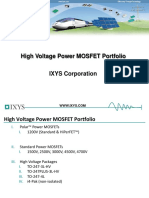 IXYS HV MOSFETs