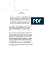 A Study of Job Satisfaction of Bank Officers: Raj Kamal Debashish Sengupta