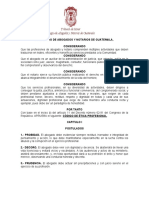 Código de Ética Profesional de Abogados y Notarios