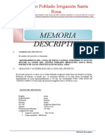 Memoria Descriptiva 2018