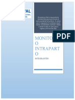 Monitoreo Fetal Intraparto