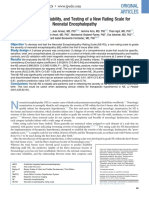 Scale For Neonatal Encephalopathy