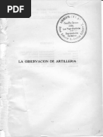 Biblioteca La Observación de Artillería-Arg 1933