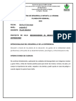 Planeacion Pedagogica Dias 8 Al 12 de Mayo