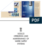 CPHEEO Manual On Operation and Maintenance of Water Supply Systems - 2005