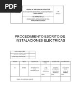 OCC-ODP-PRO-000-V - 00 Instalaciones Eléctricas