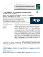 A Review On Emerging Water Contaminants and The Application of Sustainable Removal Technologies