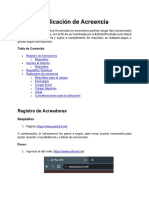 Manual de Usuario PARA RADICAR ACREENCIAS
