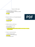 01-Cyber Law Sample Questions (Answer)