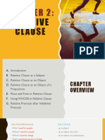 CHAPTER 2 - Relative Clause (Adjective Clause)