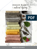 7 Foraged Plants For Natural Dyeing - Rebecca Desnos