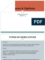 Futures & Options: Presented by Group-4